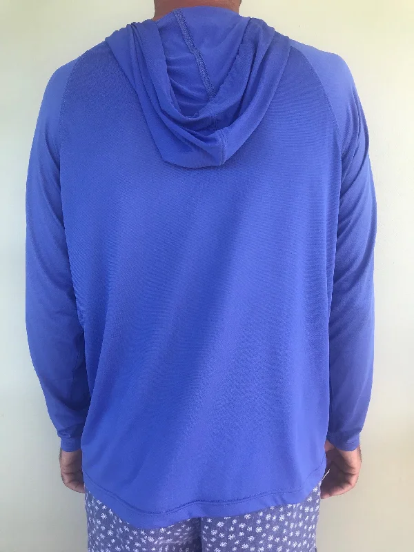 Eli Hoodie UPF50 Top - Barbuda Blue